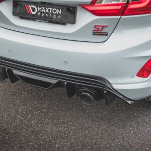 Maxton Design Задний спойлер + спортивная выхлопная система Miltek для Ford Fiesta ST Mk8