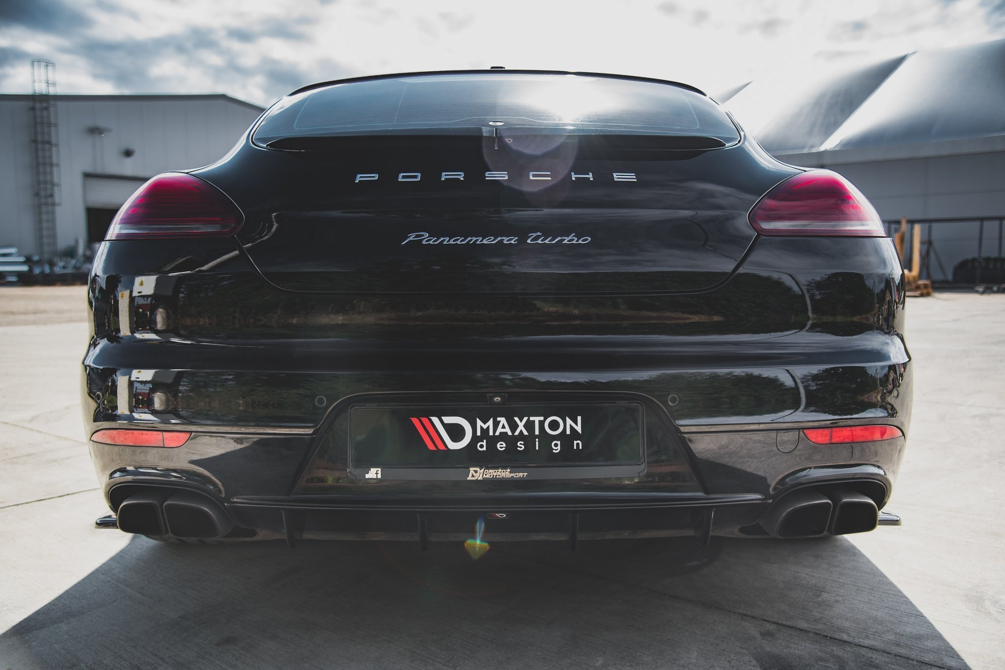 Maxton Design Задний бампер Porsche Panamera Turbo 970 Facelift — изображение 2