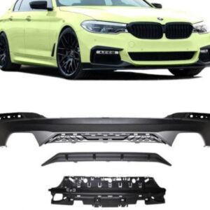Maxton Design Спортивная накладка на задний бампер для BMW 5-й серии G30 G31 с пакетом M.