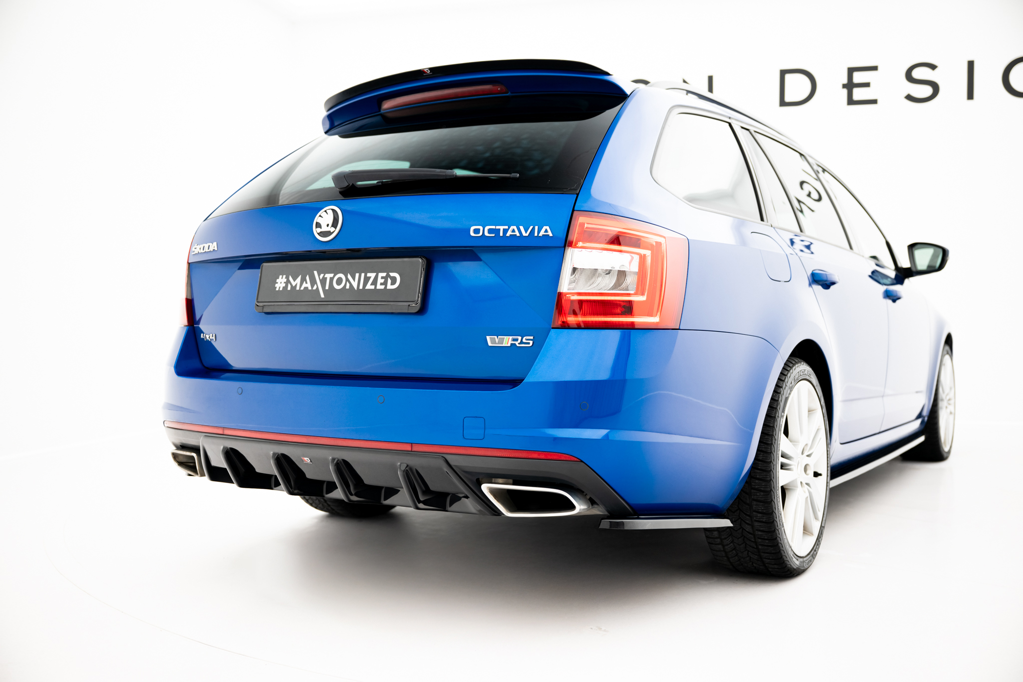 Maxton Design Задний бампер V.1 Skoda Octavia RS Mk3 / Mk3 FL Хэтчбек / Универсал — изображение 3