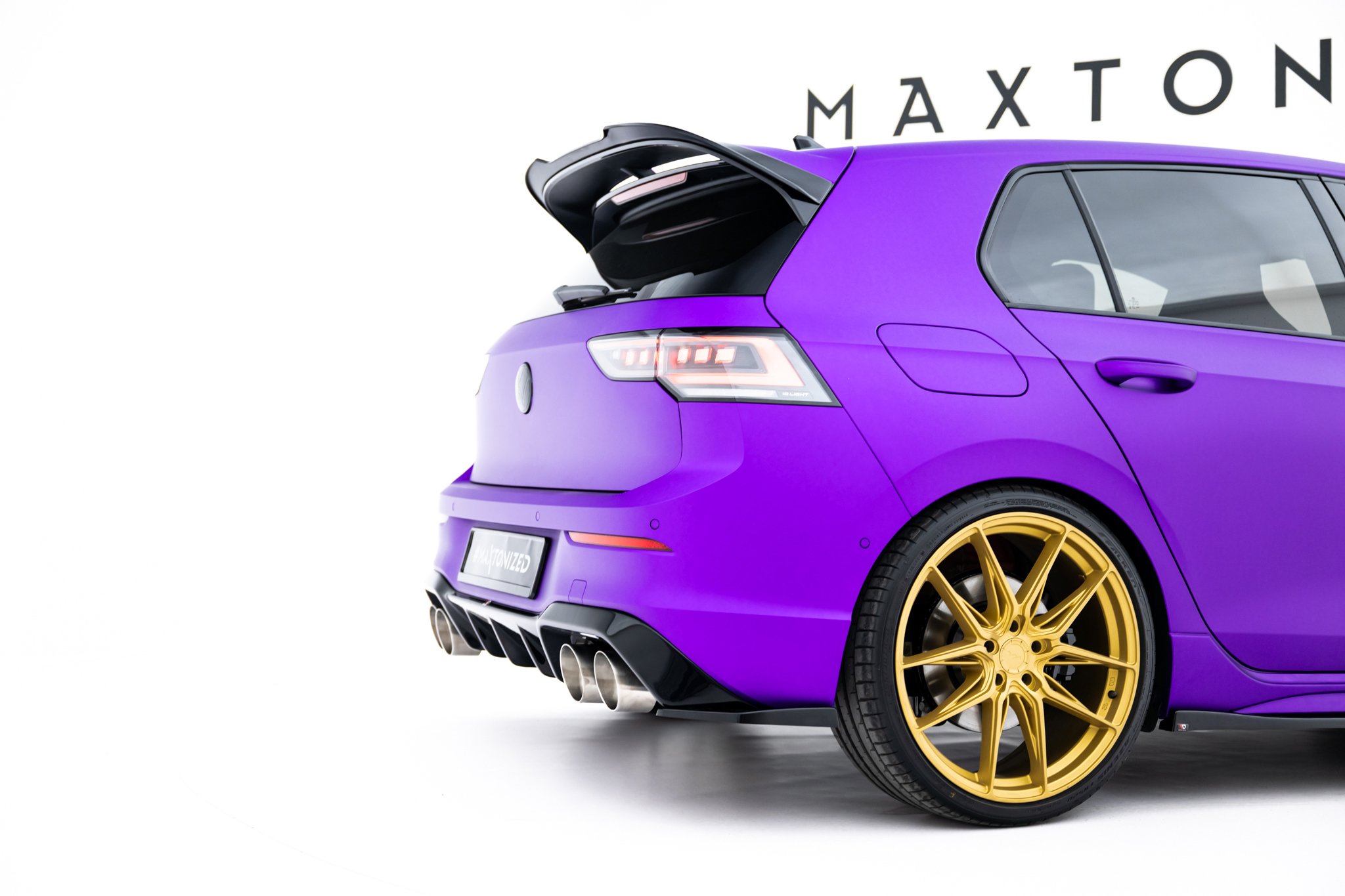 Maxton Design Задний бампер V.1 Volkswagen Golf R Хэтчбек Mk8 Фейслифт — изображение 4