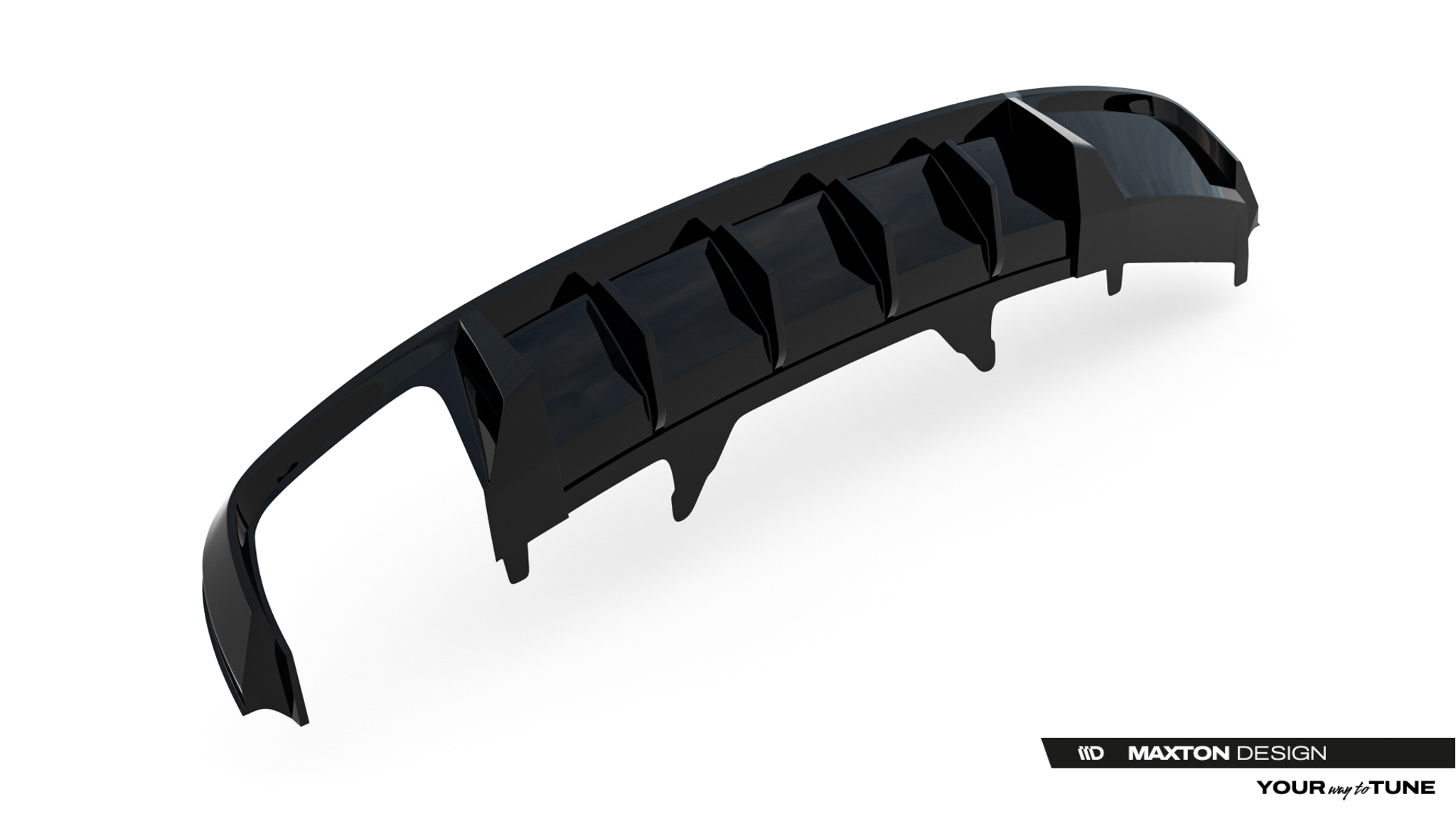 Maxton Design Задняя накладка V.2 Audi A4 S-Line Sedan / Avant B9 — изображение 8