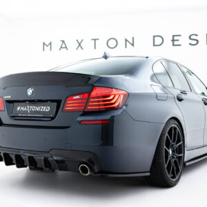 Maxton Design Задний диффузор V.2 BMW 5 M-Pack F10 / F11 (версия с двумя одинарными выхлопными трубами)