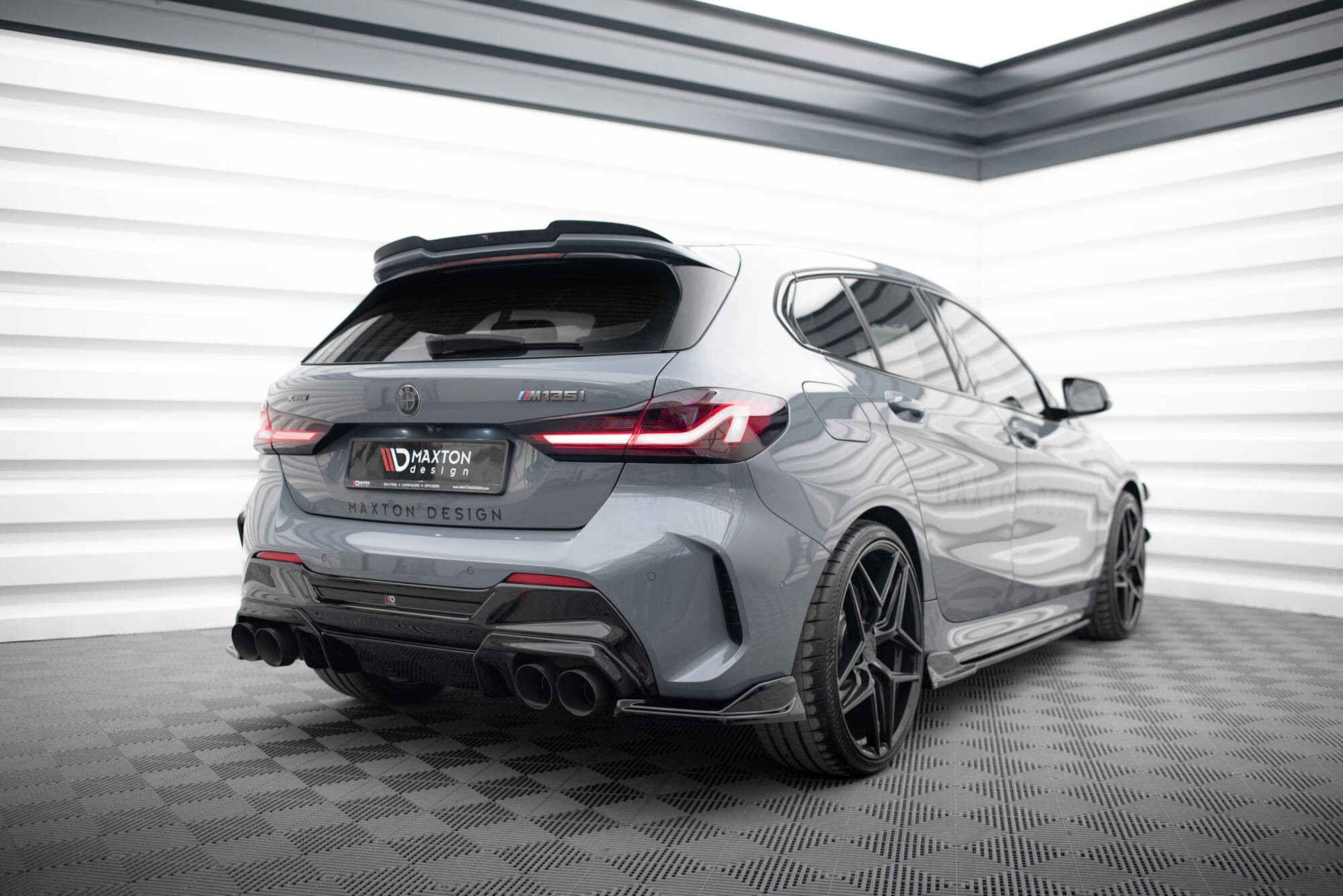 Maxton Design Задний диффузор V.2 для BMW 1 M-Pack/ M135i / 128ti F40 — изображение 3