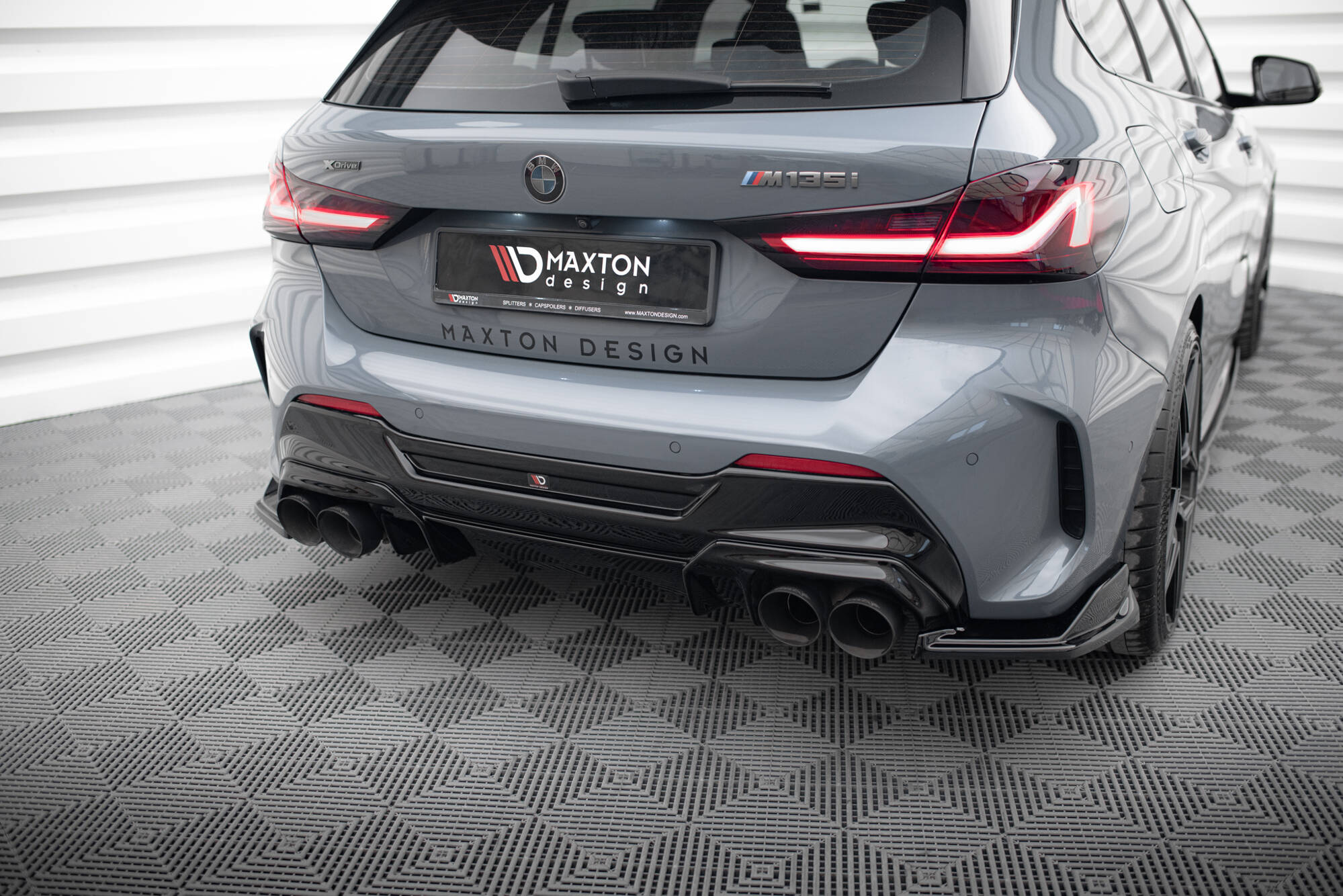 Maxton Design Задний диффузор V.2 для BMW 1 M-Pack/ M135i / 128ti F40 — изображение 5