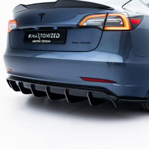 Maxton Design Задний бампер V.2 для Tesla Model 3