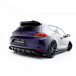 Maxton Design Задний диффузор V.2 Volkswagen Scirocco Mk3 (выхлопная система R32)