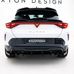 Maxton Design Задний диффузор V.3 + наконечники выхлопных труб, имитирующие Cupra Formentor Mk1 после рестайлинга