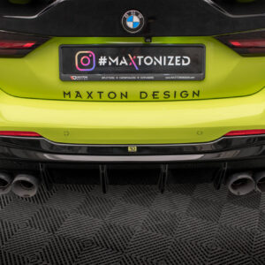 Maxton Design Задний диффузор V.3 + спортивная выхлопная система Milltek для BMW M135i F40