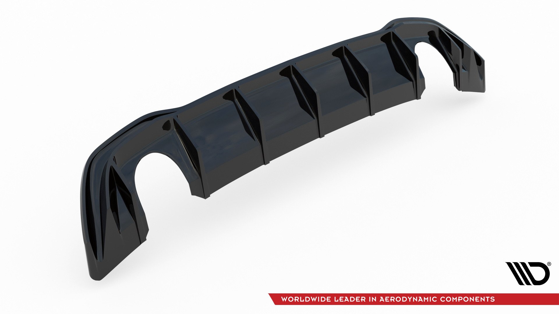 Maxton Design Задний бампер Volkswagen Golf Hatchback Mk8 / Mk8 Facelift (в стиле GTI) — изображение 7