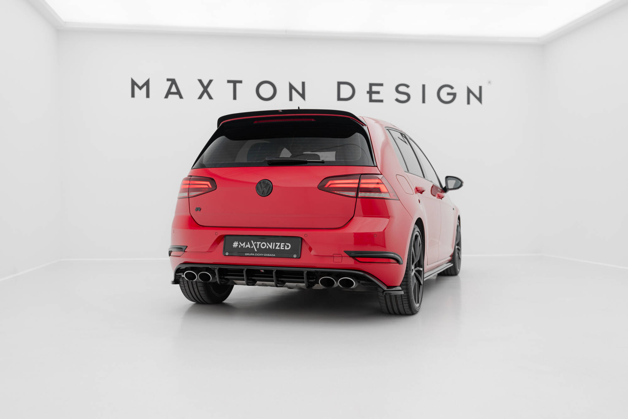 Maxton Design Задний бампер Volkswagen Golf R Hatchback R Mk7 Facelift — изображение 2