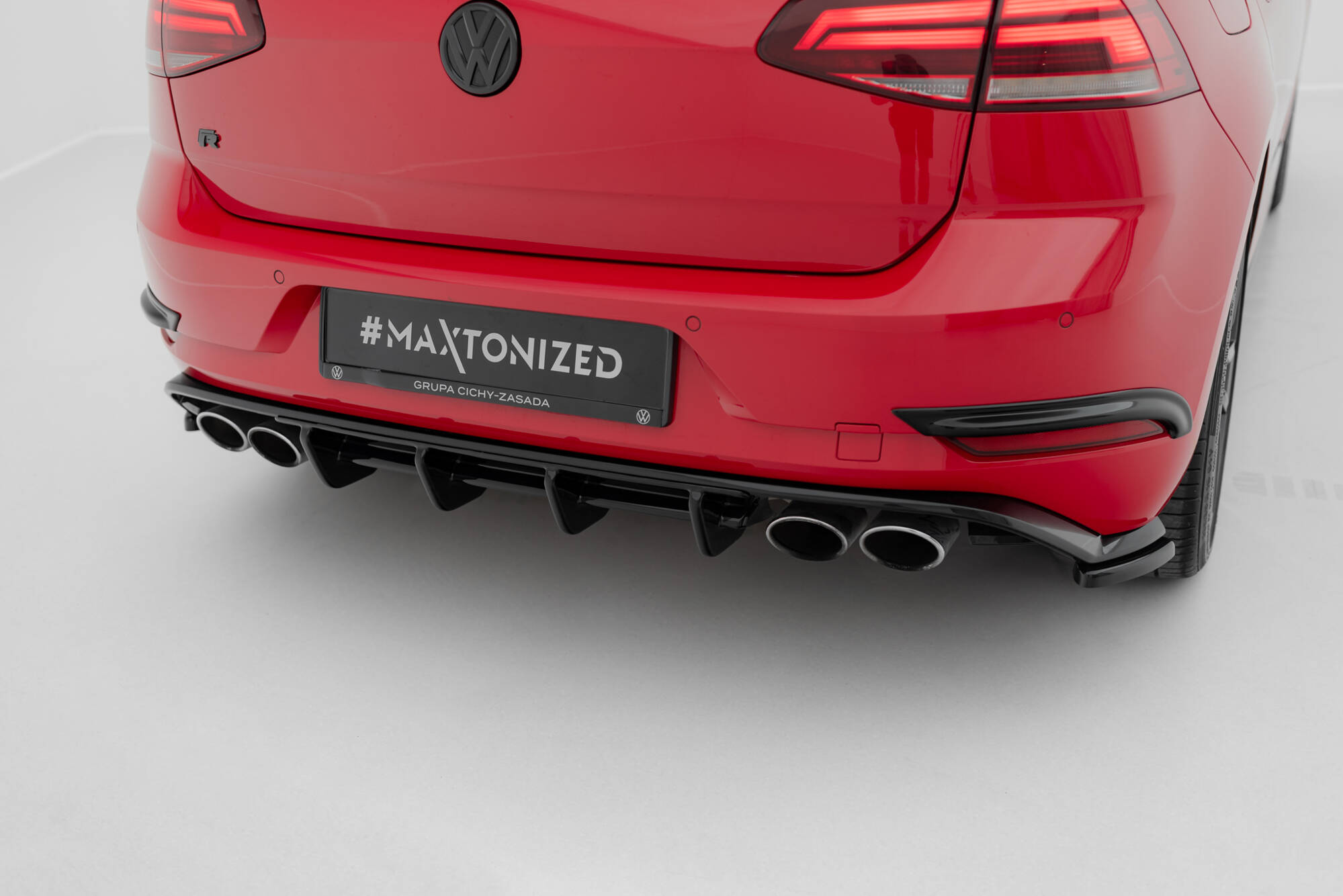Maxton Design Задний бампер Volkswagen Golf R Hatchback R Mk7 Facelift — изображение 3