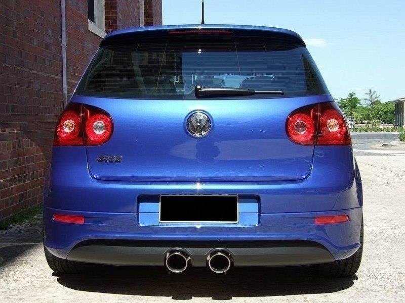 Maxton Design Задний бампер для Volkswagen Golf R32 Mk5 (с двумя отверстиями для выхлопной трубы, для выхлопной системы R32)