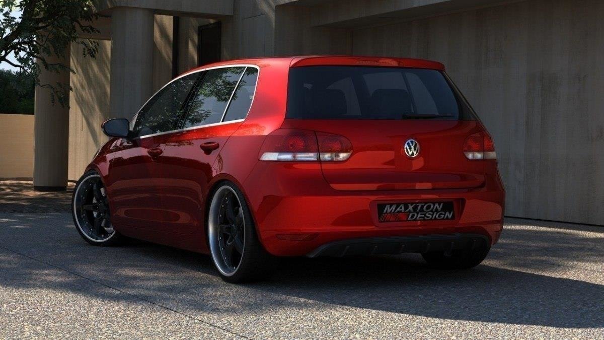Maxton Design Задний бампер VW Golf VI без вентиляционного отверстия