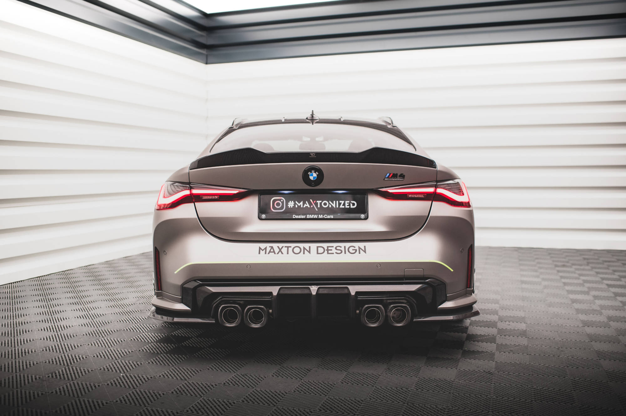 Maxton Design Комплект сплиттеров из препрег-карбона для BMW M4 Coupe G82 / G82 Facelift — изображение 20