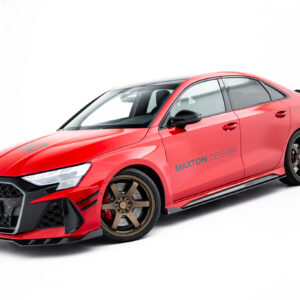 Maxton Design Комплект карбоновых сплиттеров из препрега для Audi RS3 Sedan 8Y Facelift