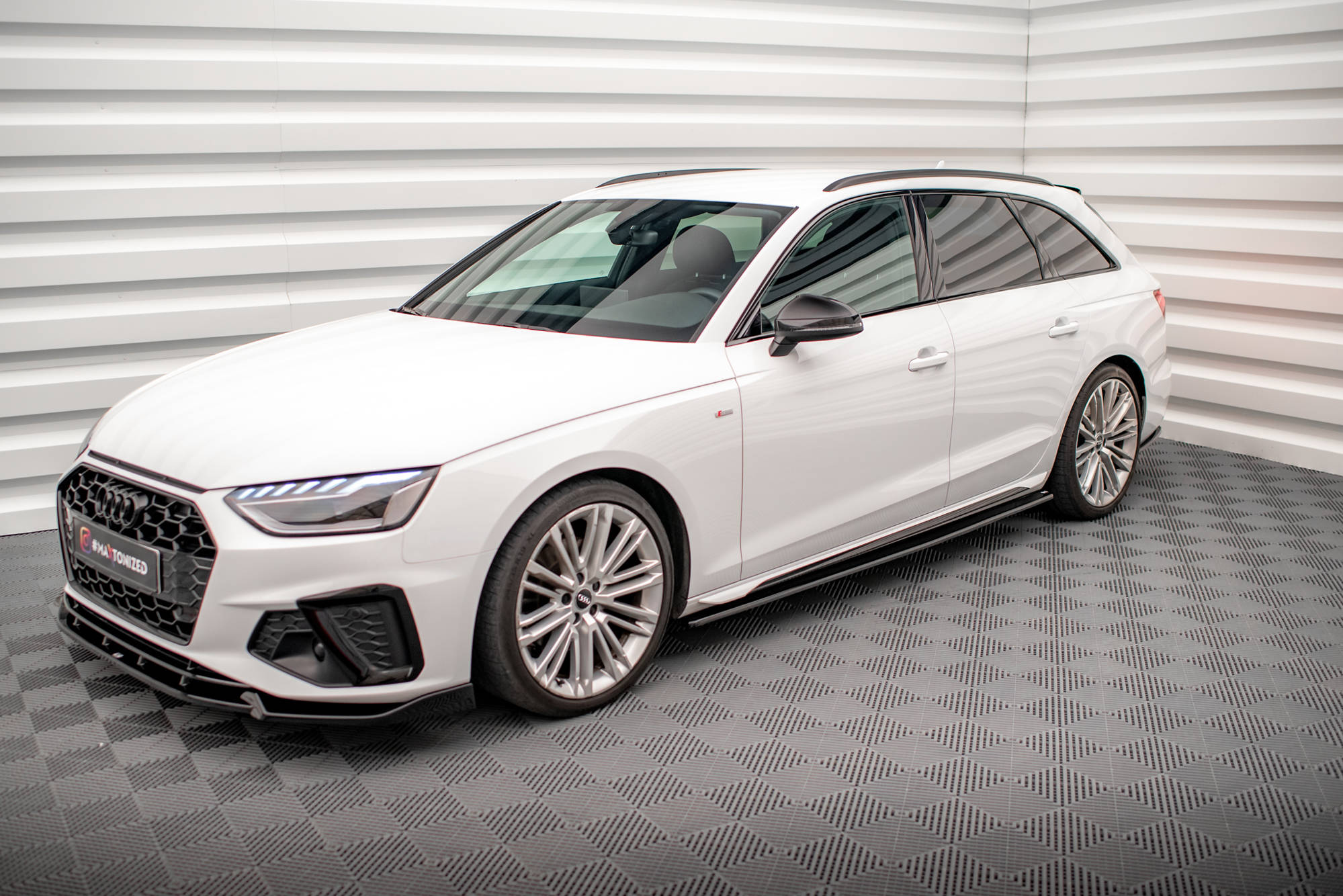 Maxton Design Комплект сплиттеров для Audi A4 S-Line B9 рестайлинг