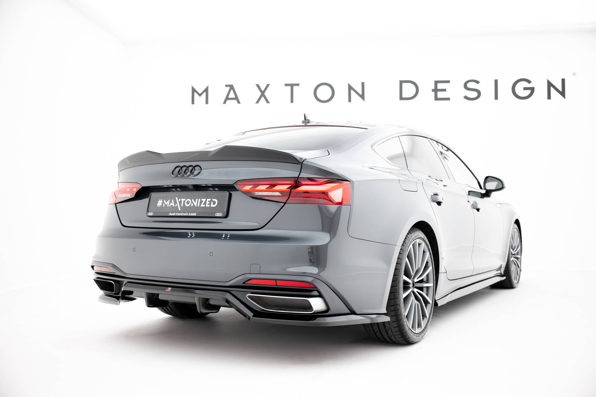 Maxton Design Комплект сплиттеров для Audi A5 Sportback F5 Facelift — изображение 9