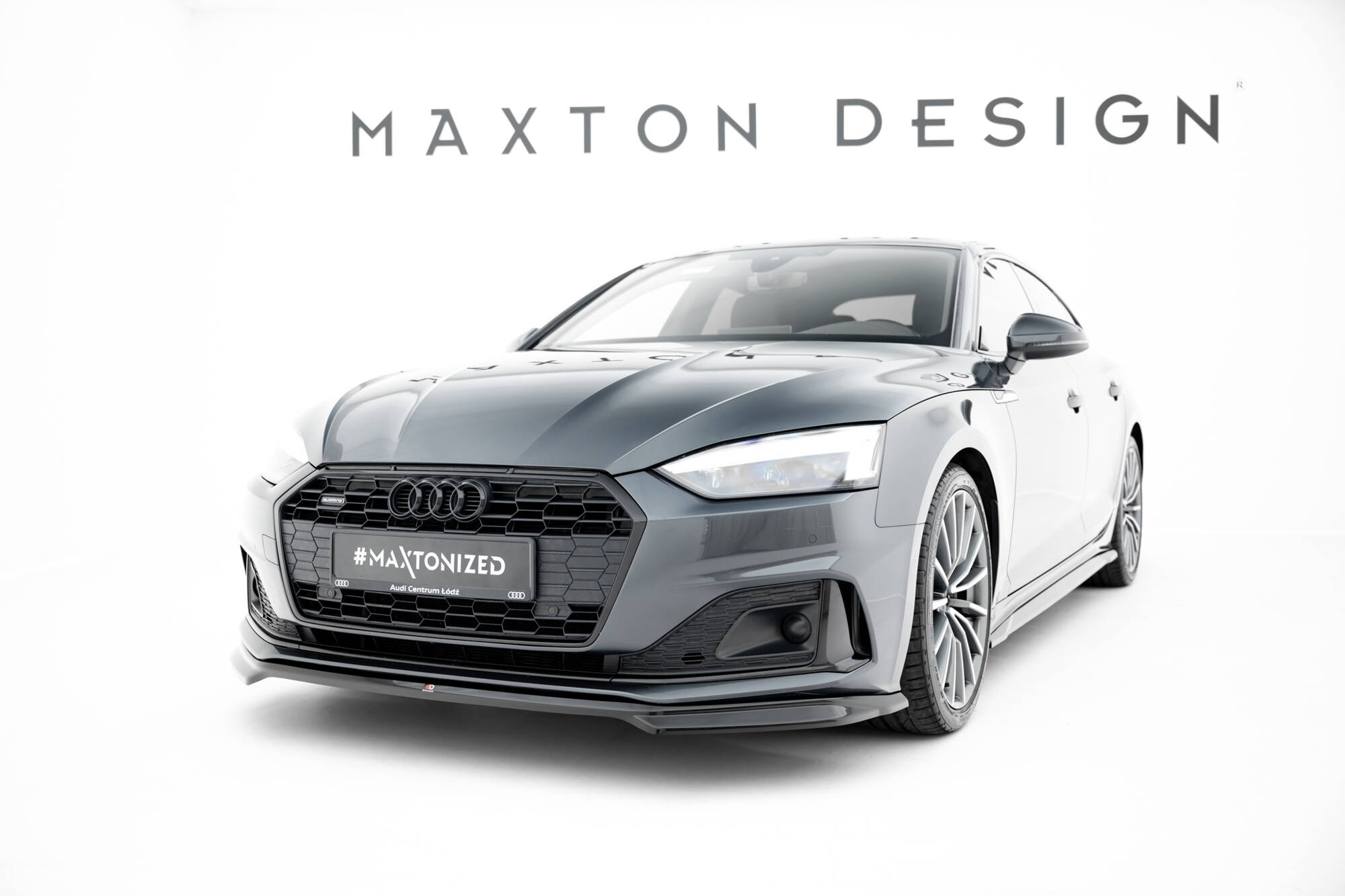 Maxton Design Комплект сплиттеров для Audi A5 Sportback F5 Facelift — изображение 4