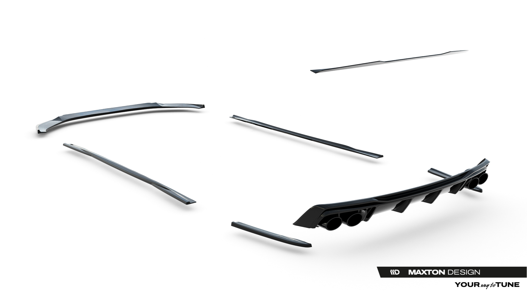 Maxton Design Комплект сплиттеров для Audi A6 S-Line Sedan / S6 Sedan C8 — изображение 22