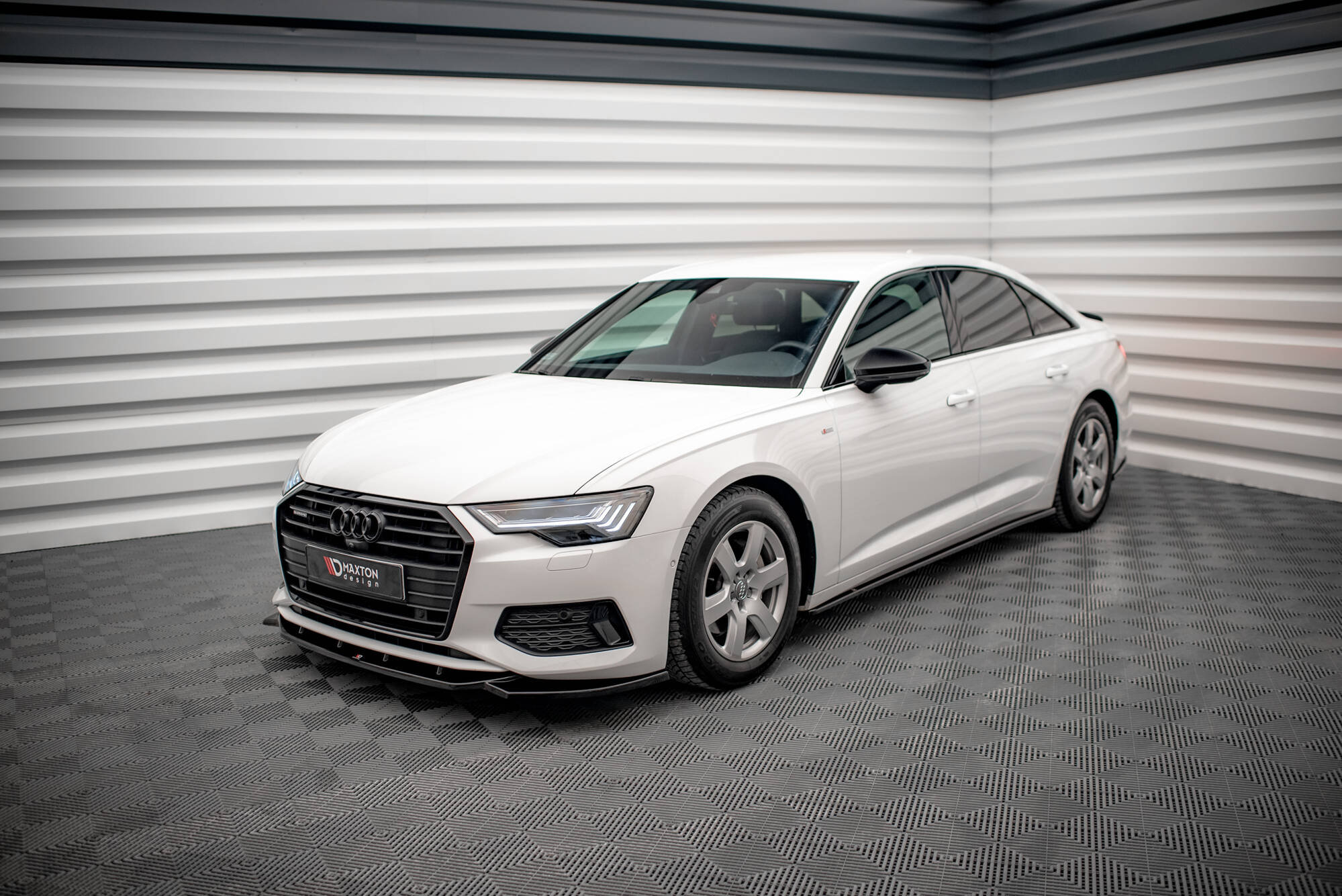 Maxton Design Комплект сплиттеров для Audi A6 Sedan C8