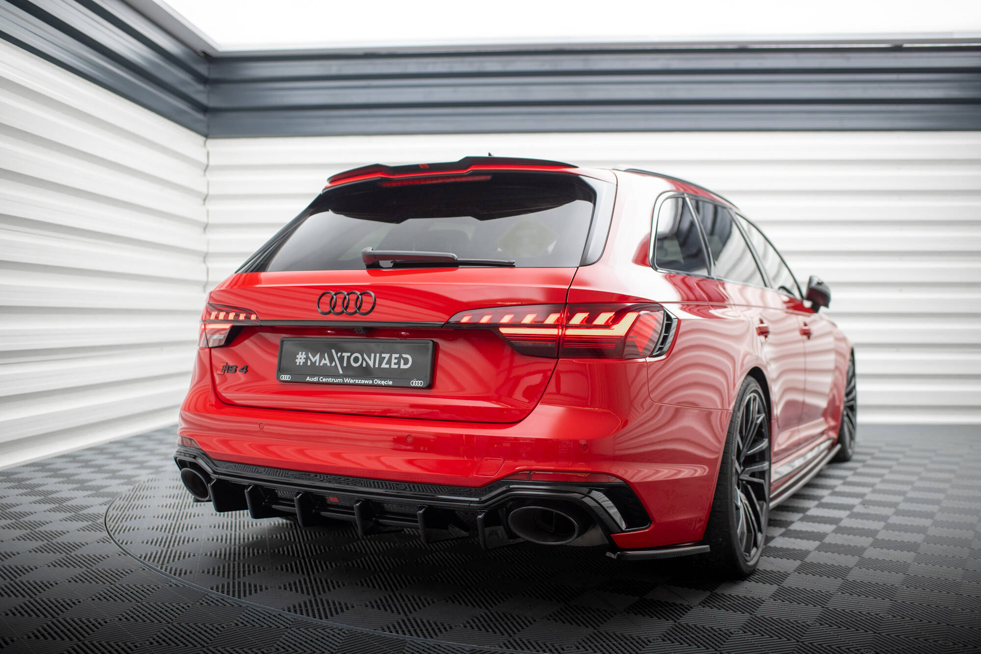 Maxton Design Комплект сплиттеров для Audi RS4 B9 Facelift — изображение 17