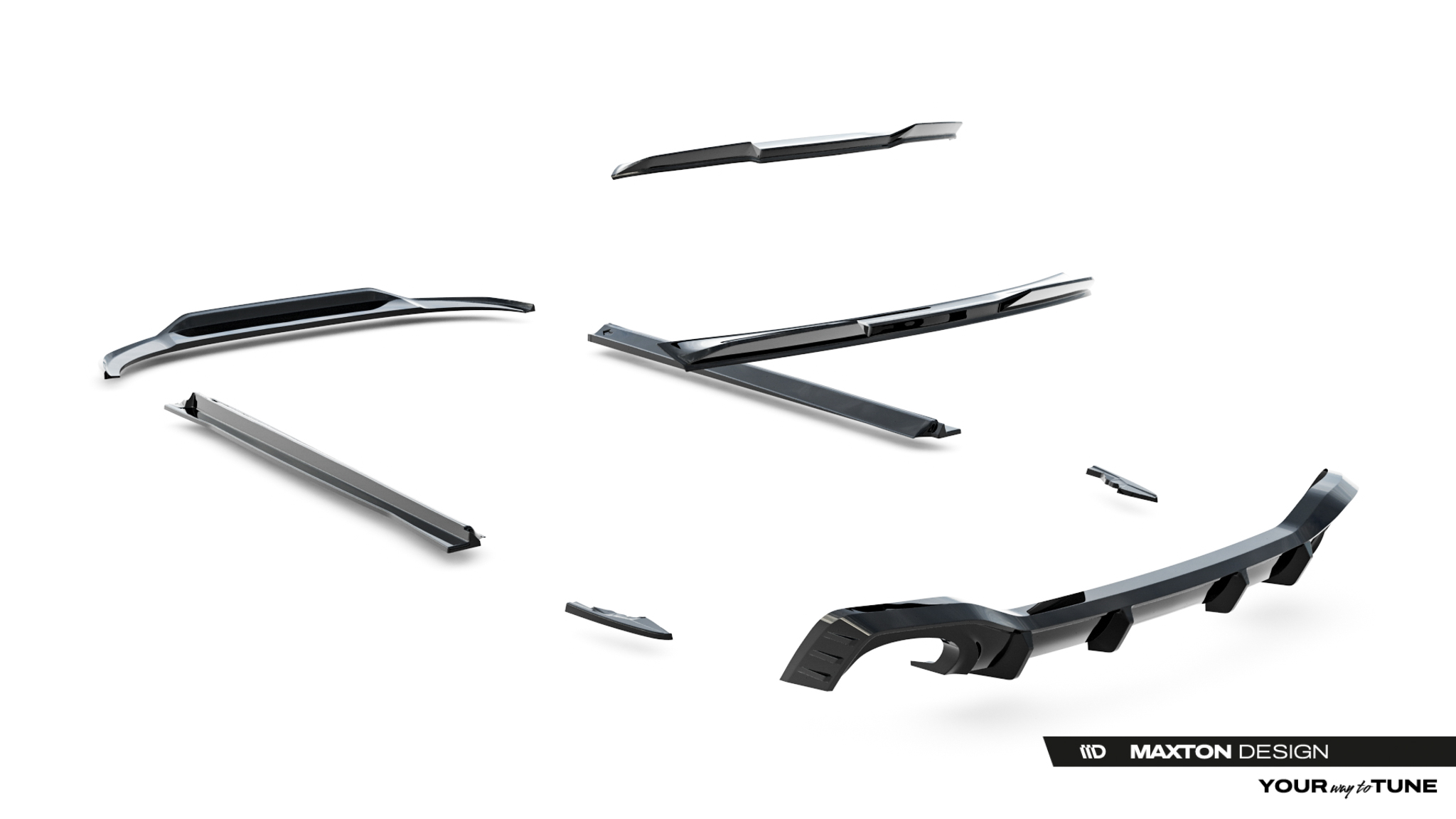 Maxton Design Комплект сплиттеров для Audi RSQ8 Mk1 — изображение 23