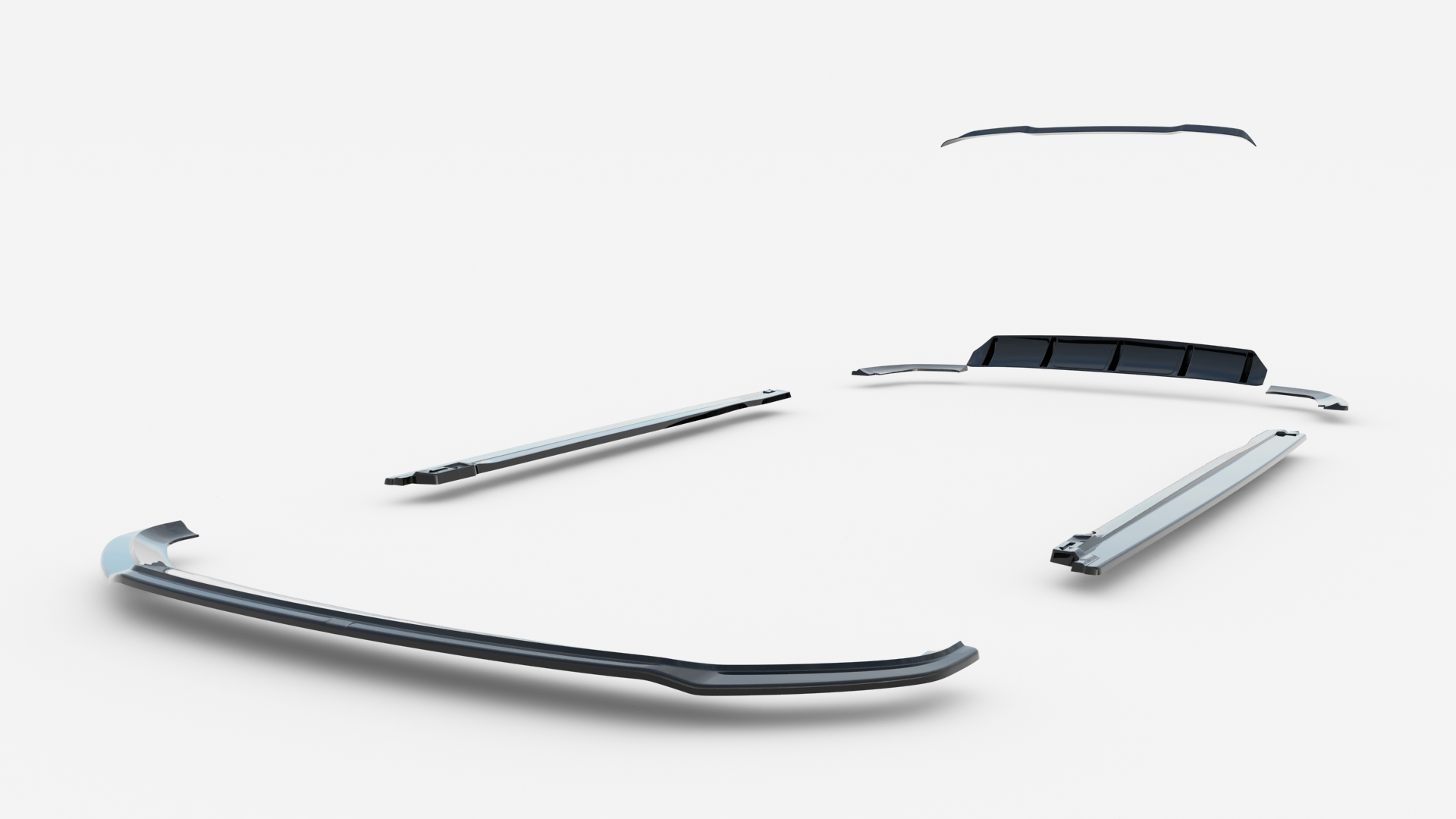 Maxton Design Комплект сплиттеров для Audi SQ5/Q5 S-line Mk2 — изображение 13