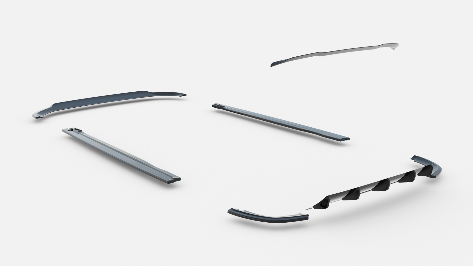 Maxton Design Комплект сплиттеров для Audi SQ5/Q5 S-line Mk2 — изображение 15