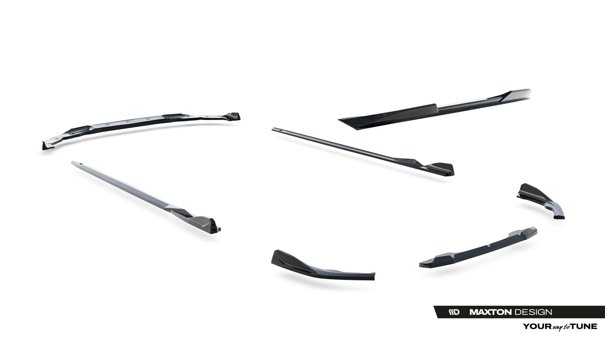 Maxton Design Комплект сплиттеров для BMW 2 Coupe M240i G42 — изображение 20