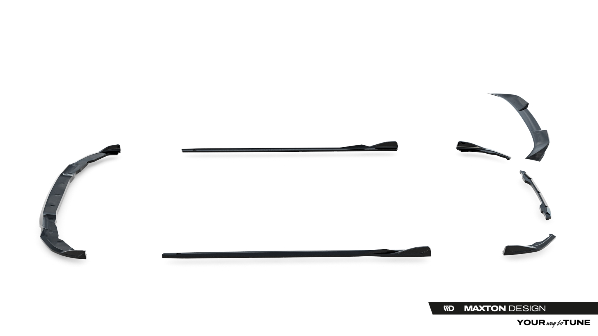 Maxton Design Комплект сплиттеров для BMW 2 Coupe M240i G42 — изображение 21