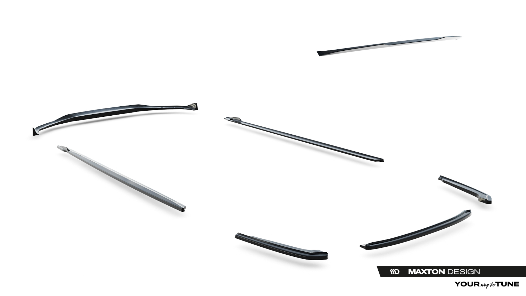 Maxton Design Комплект сплиттеров для BMW 5 Touring M-Pack G31 — изображение 14