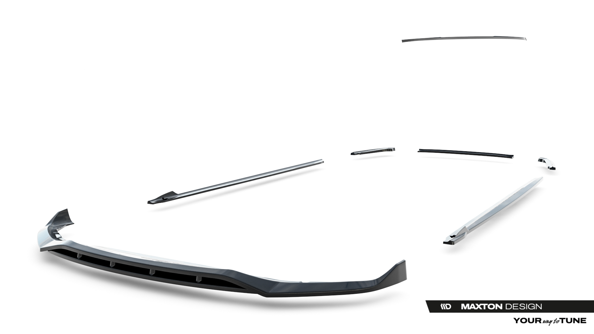 Maxton Design Комплект сплиттеров для BMW 5 Touring M-Pack G31 — изображение 16