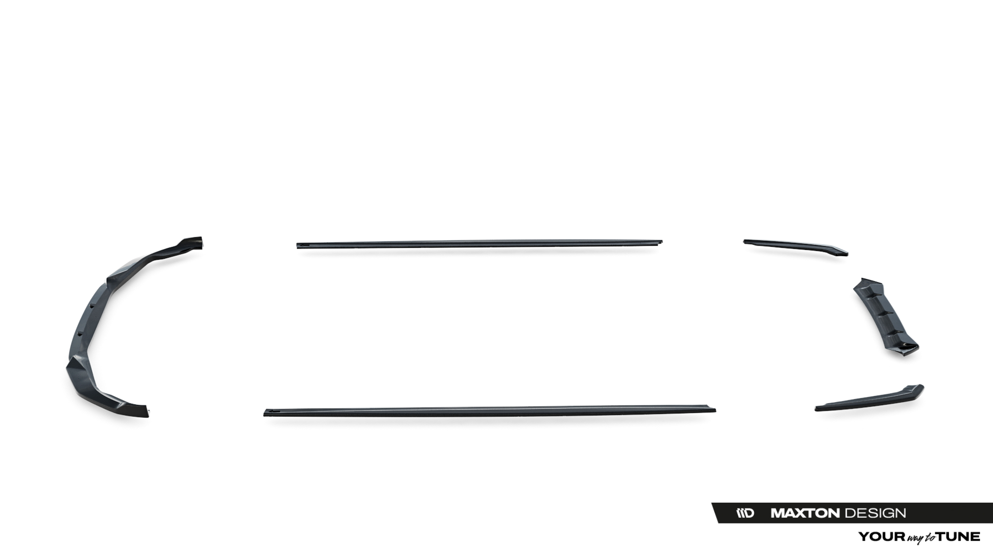 Maxton Design Комплект сплиттеров для BMW M5 F90 рестайлинг — изображение 14