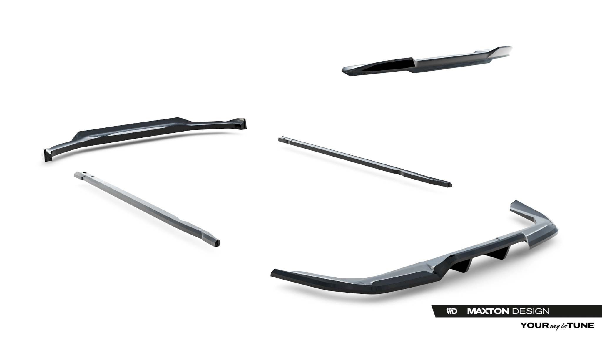 Maxton Design Комплект сплиттеров BMW X1 M-Pack U11 — изображение 14