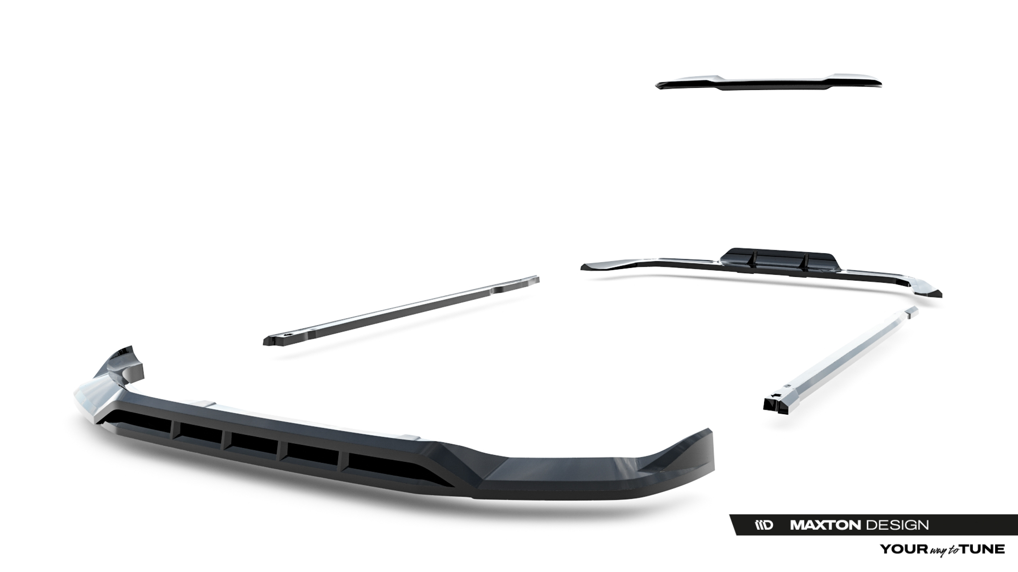 Maxton Design Комплект сплиттеров BMW X1 M-Pack U11 — изображение 16