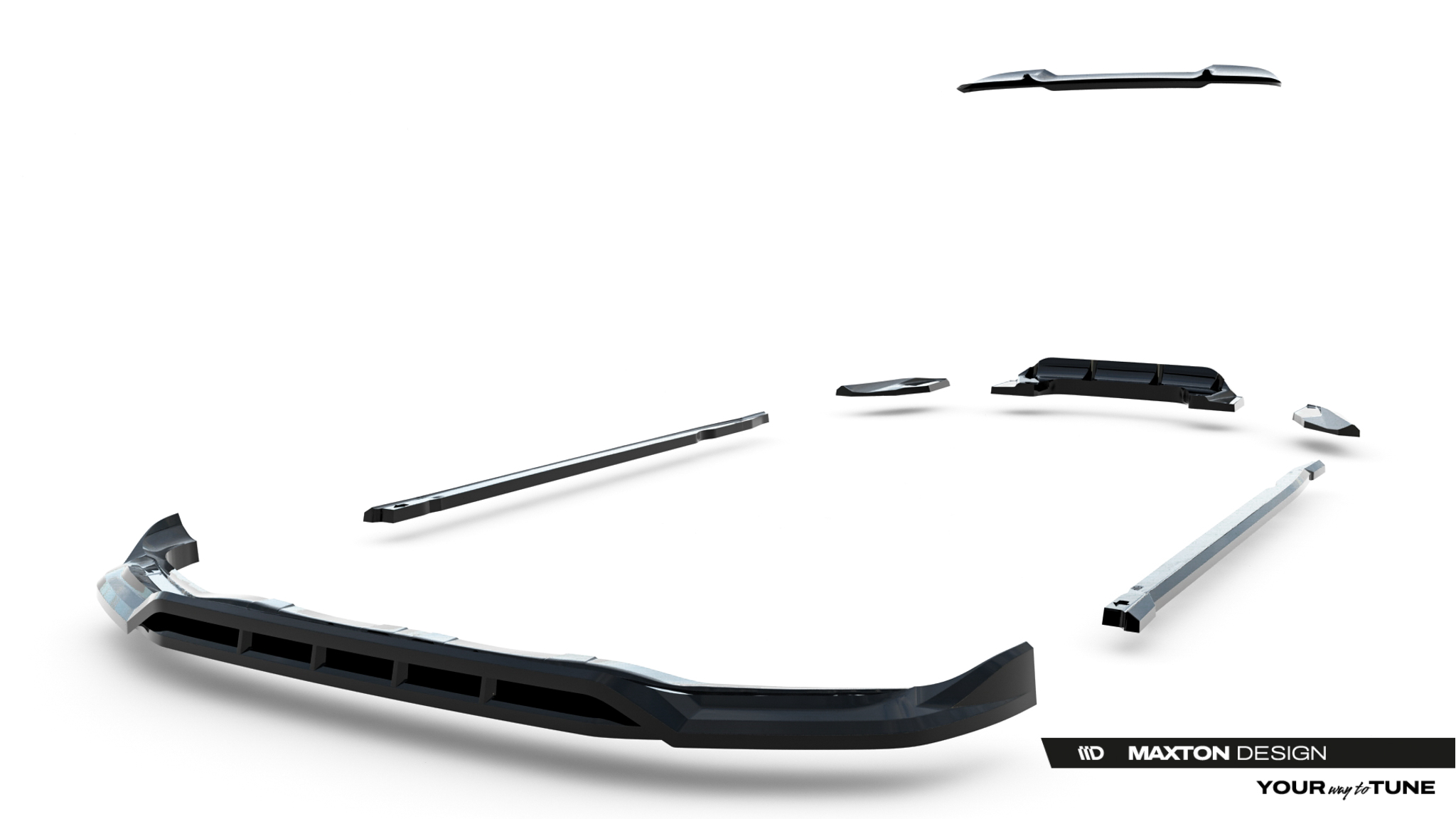 Maxton Design Комплект сплиттеров для BMW X1 M35i U11 — изображение 22