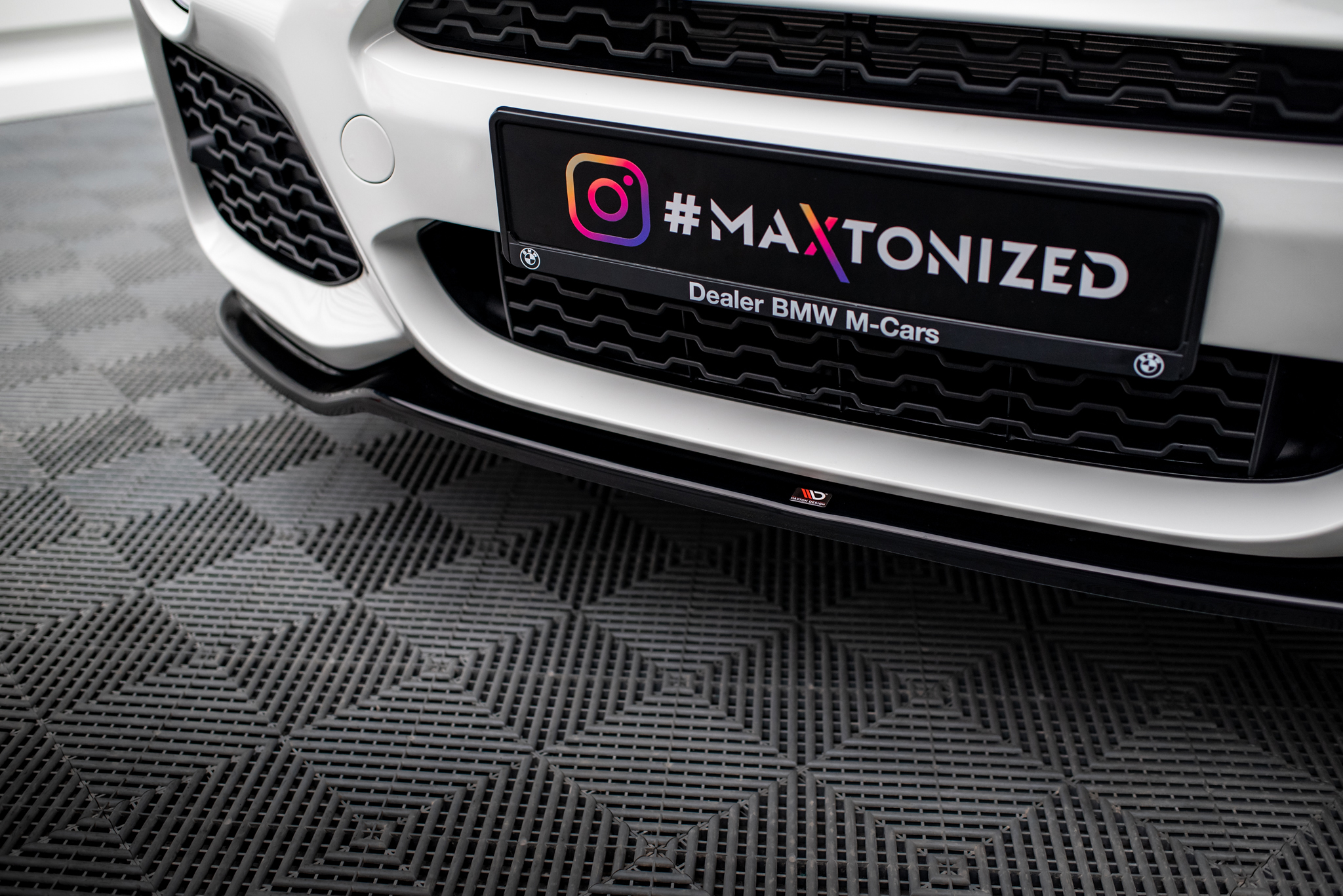 Maxton Design Комплект сплиттеров для BMW X3 M-Pack F25 Facelift — изображение 4