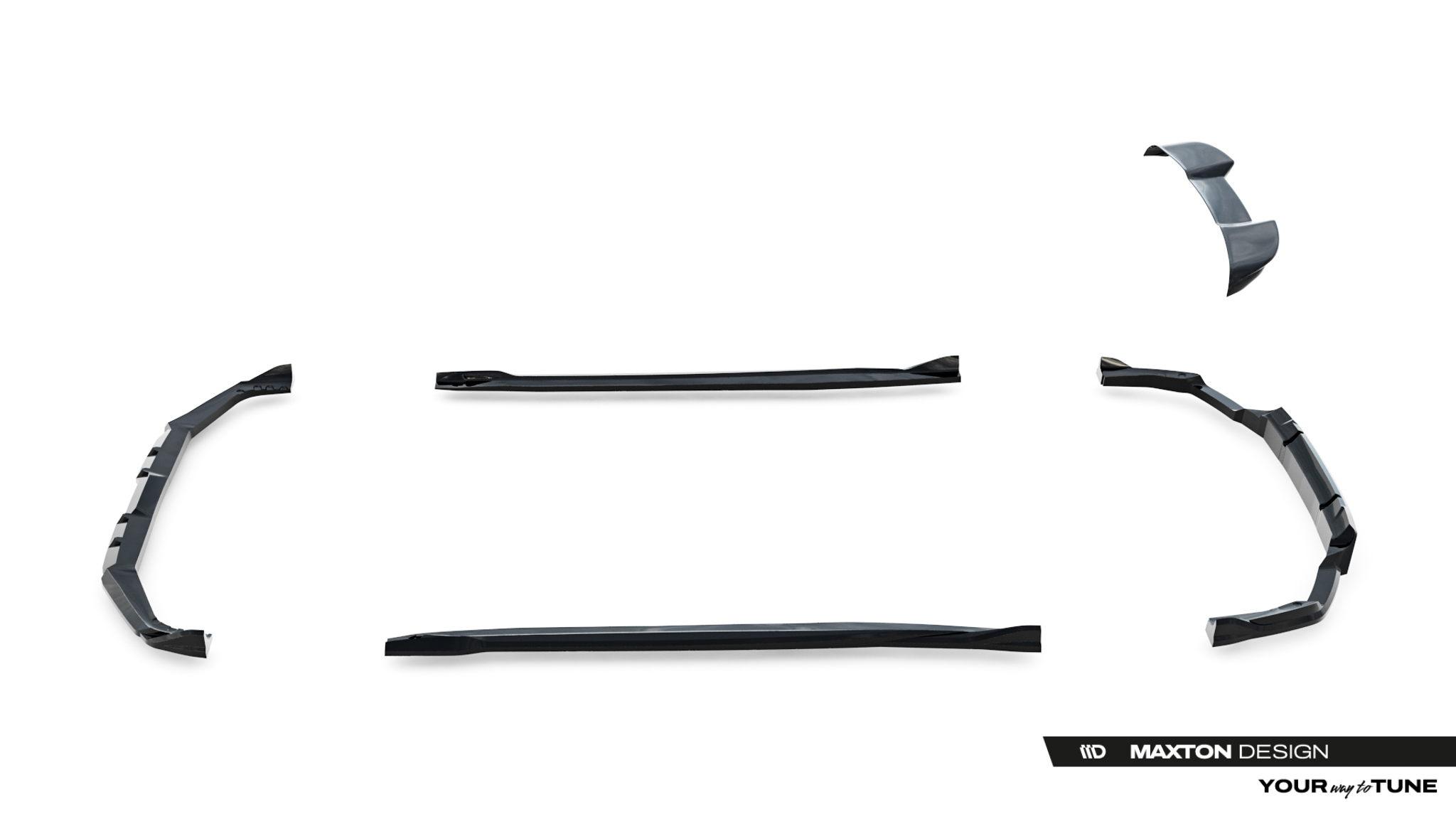 Maxton Design Комплект сплиттеров для BMW X5 M F95 рестайлинг — изображение 14