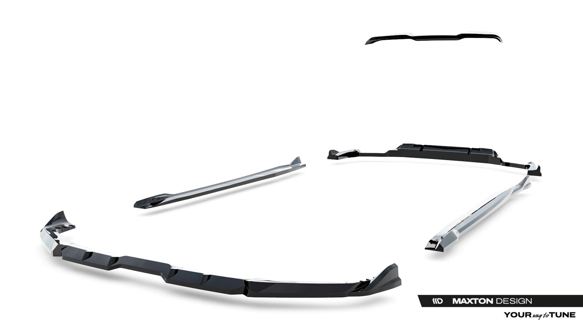 Maxton Design Комплект сплиттеров для BMW X5 M F95 рестайлинг — изображение 15