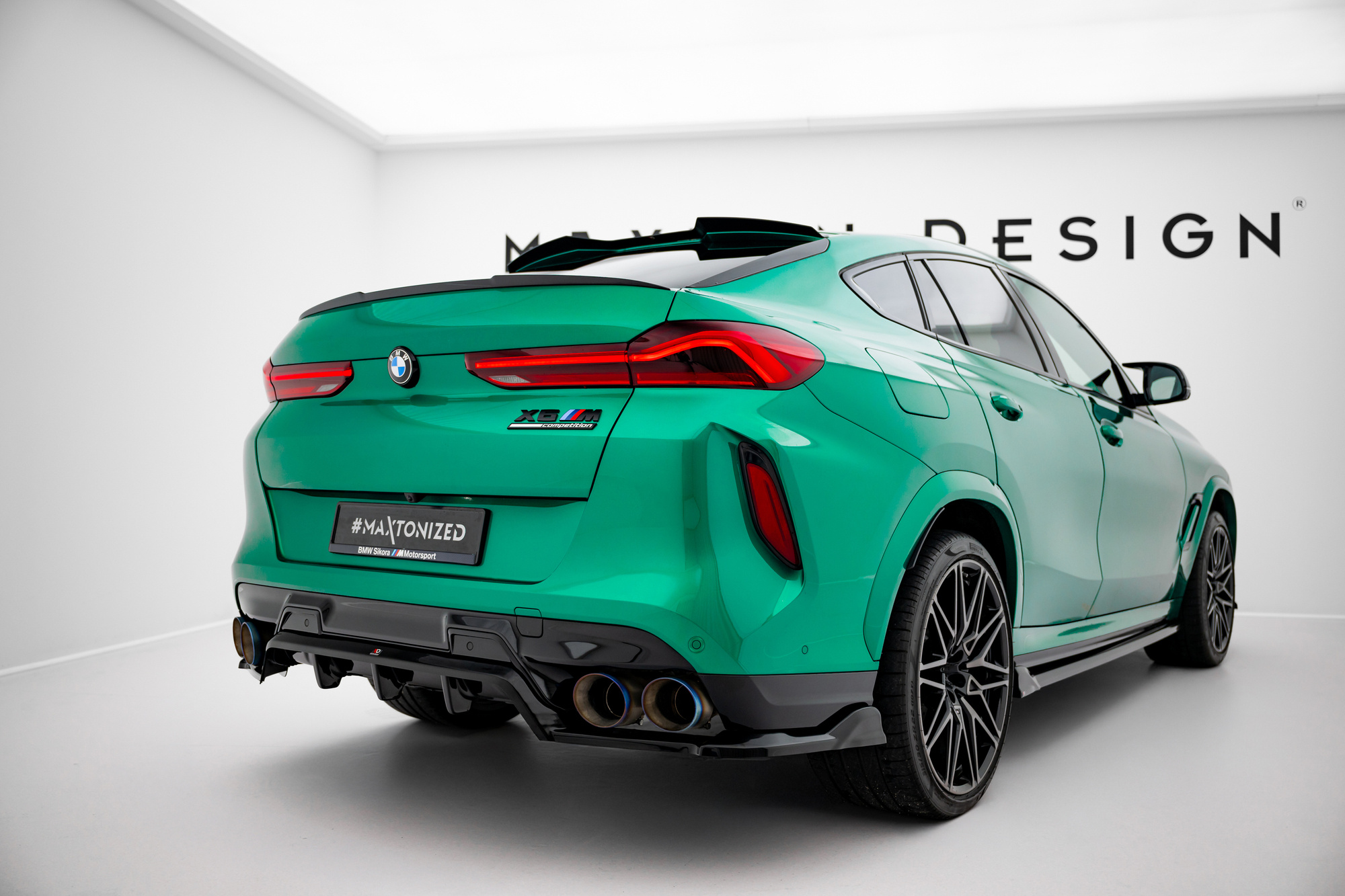 Maxton Design Комплект сплиттеров для BMW X6 M F96 рестайлинг — изображение 10