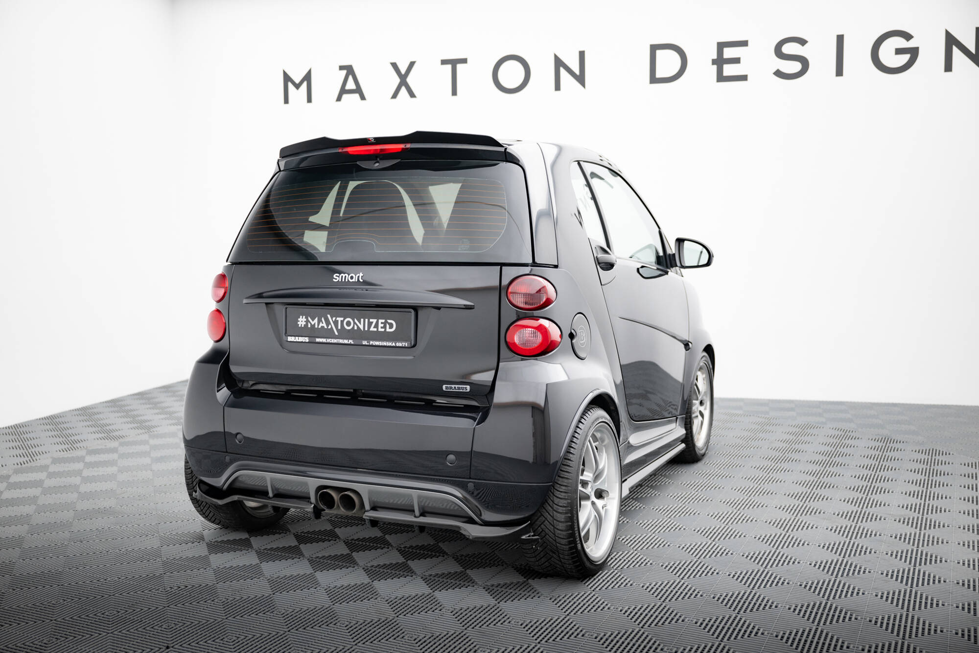Maxton Design Комплект сплиттеров для Brabus Smart Fortwo C451 Facelift — изображение 10