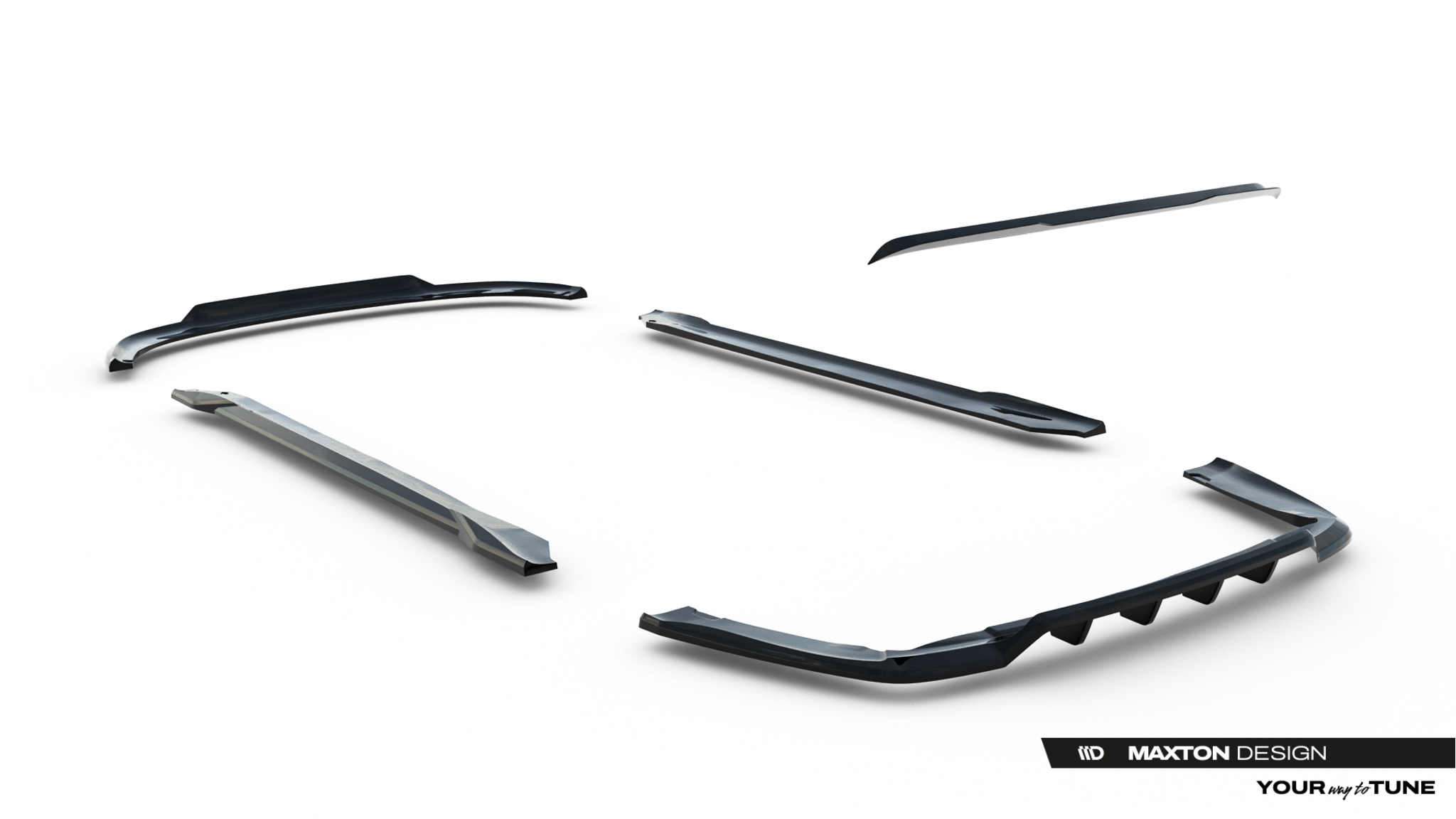 Maxton Design Комплект сплиттеров для Chrysler Pacifica Mk2 — изображение 20