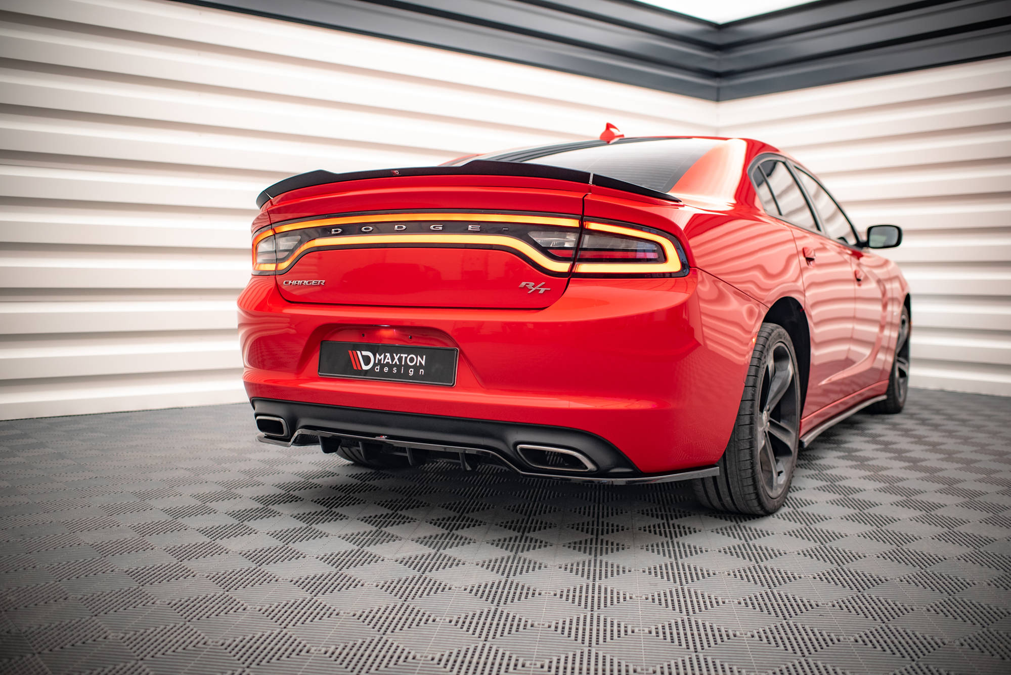 Maxton Design Комплект сплиттеров для Dodge Charger RT Mk7 Facelift — изображение 15