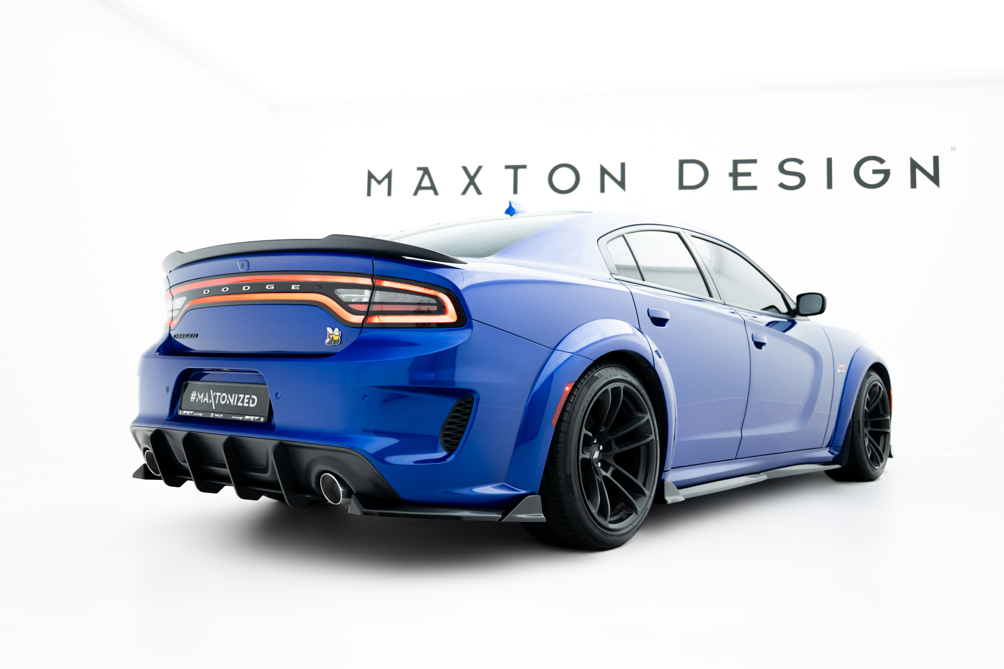 Maxton Design Комплект сплиттеров для Dodge Charger RT Scat Pack Widebody Mk3 Facelift — изображение 8