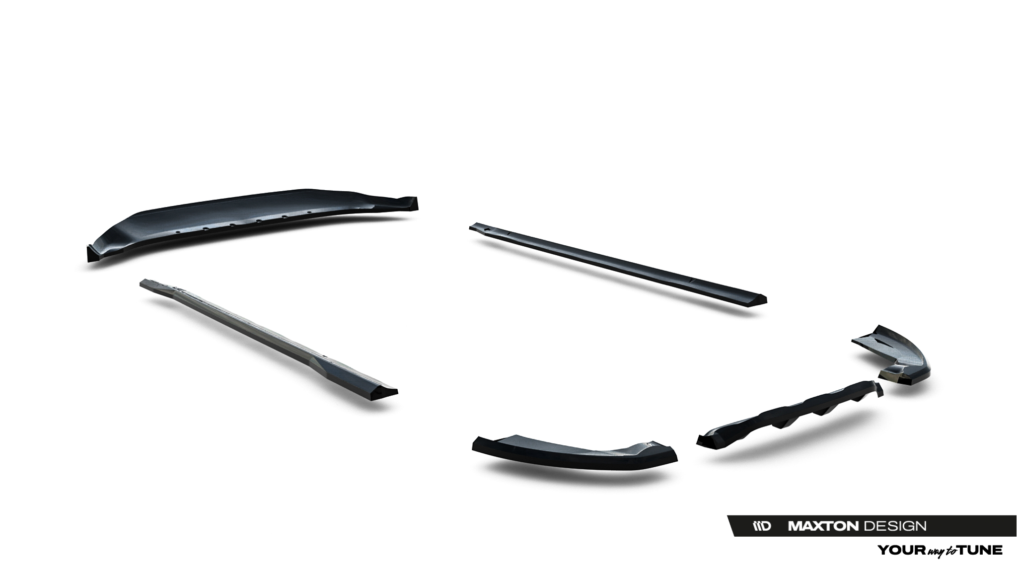 Maxton Design Комплект сплиттеров для Ford Kuga ST-Line Mk2 Facelift — изображение 25