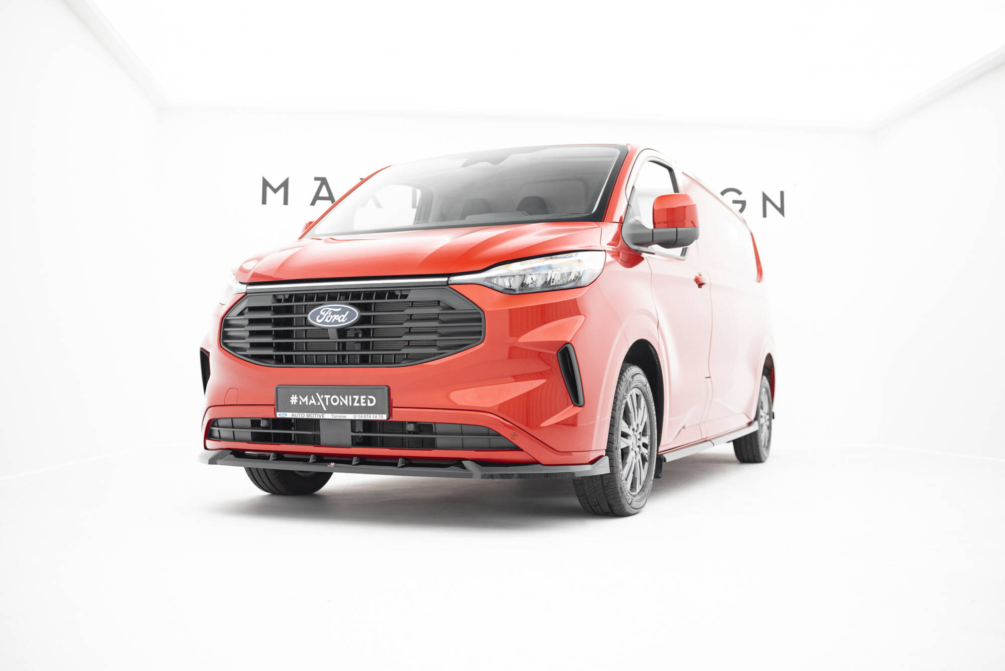 Maxton Design Комплект сплиттеров для Ford Transit Custom L2 — изображение 3