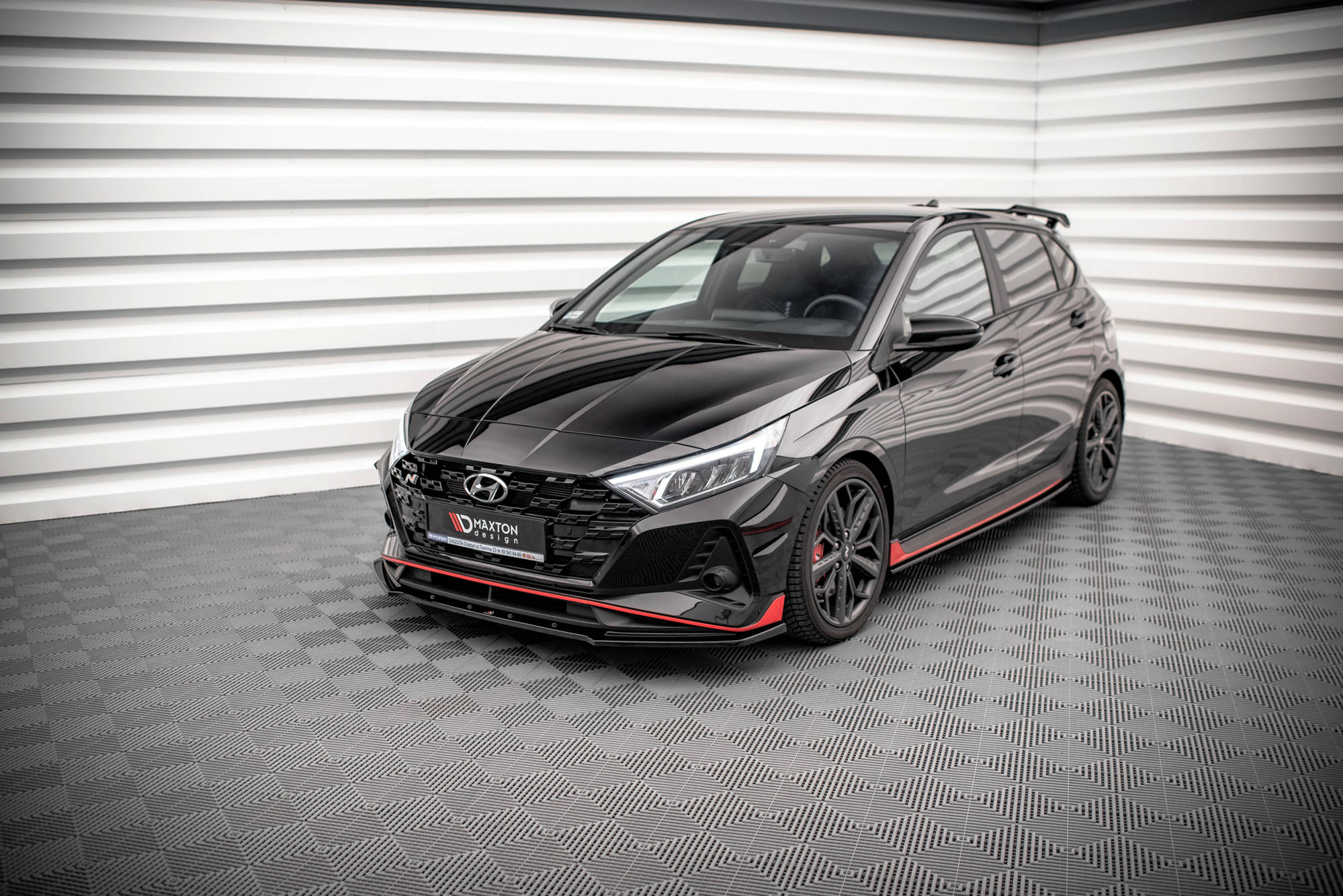 Maxton Design Комплект сплиттеров для Hyundai I20 N Mk3