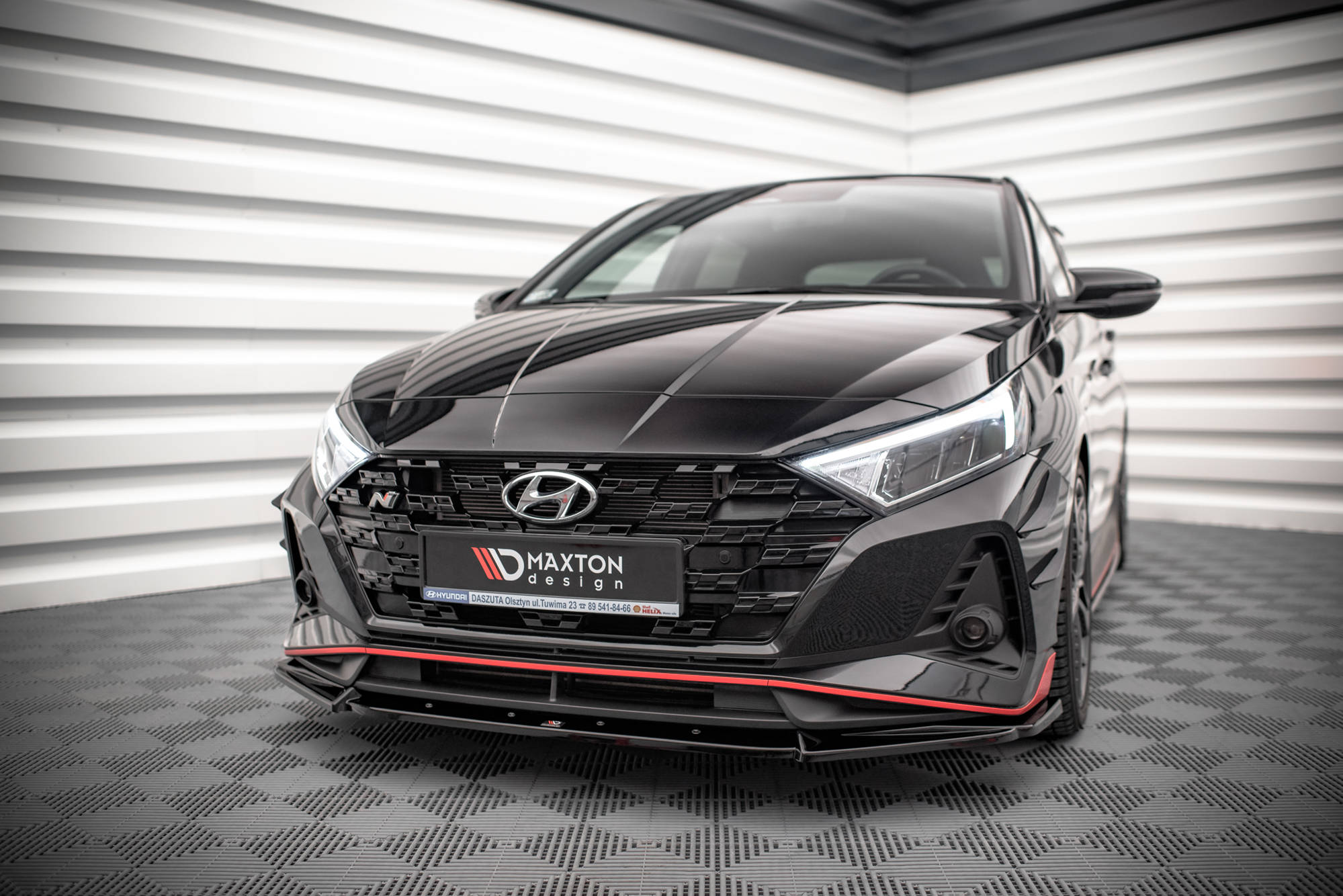 Maxton Design Комплект сплиттеров для Hyundai I20 N Mk3 — изображение 3
