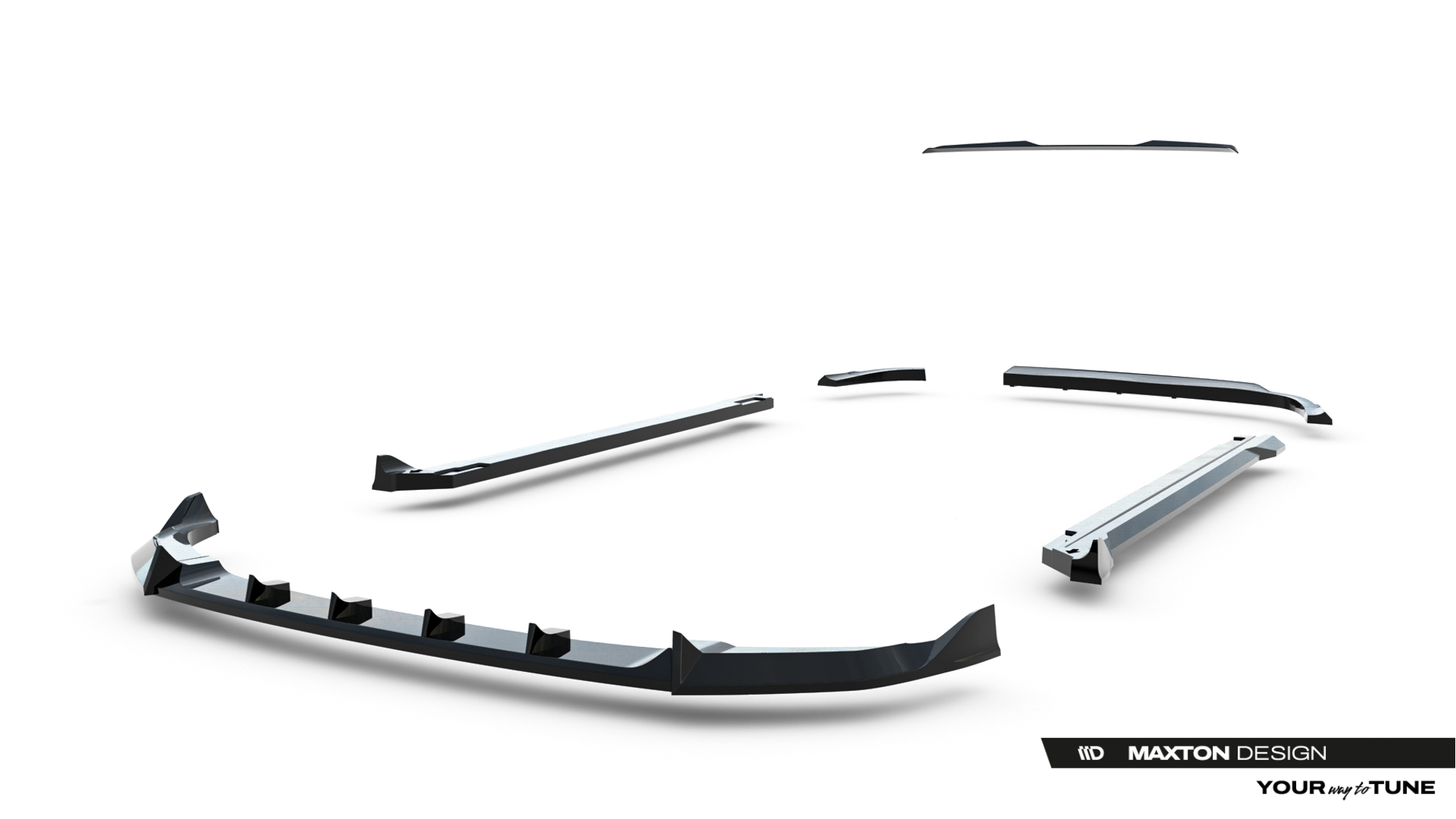 Maxton Design Комплект сплиттеров для Hyundai Tucson Mk4 Facelift — изображение 19